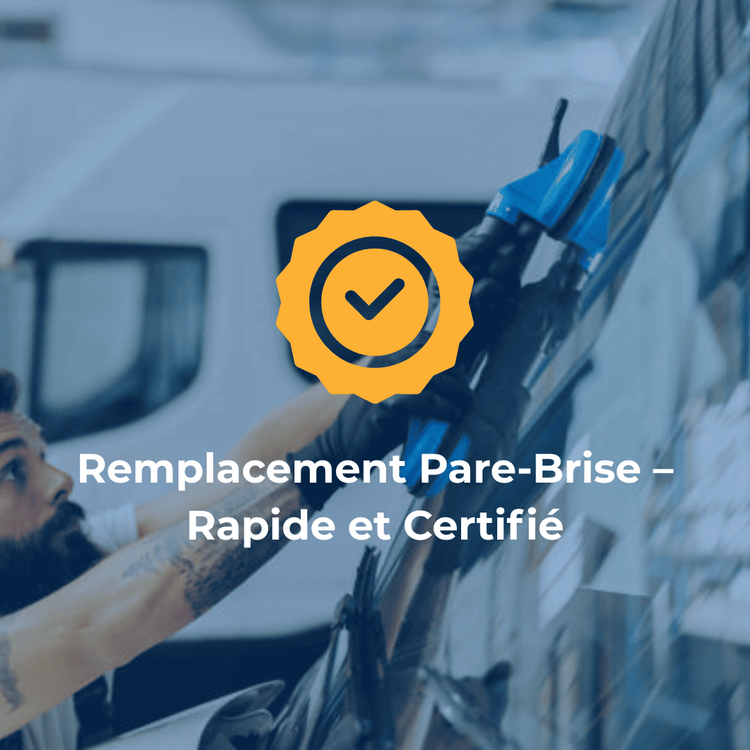 Technicien Vitrosphere remplaçant un pare-brise fissuré sur une voiture Peugeot Réparation d’impact de pare-brise par Vitrosphere à Choisy-Le-rois